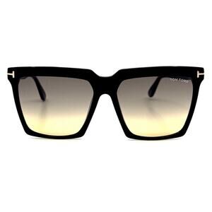 NEW!!! TOM FORD Sabrina-02 Sunglasses TF764 01B Authentic